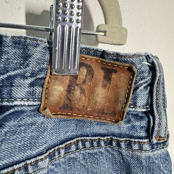 Ralph Lauren Ashmore Jeans Men 40x30 Blue Original Straight Classic Old Money - Picture 8 of 11
